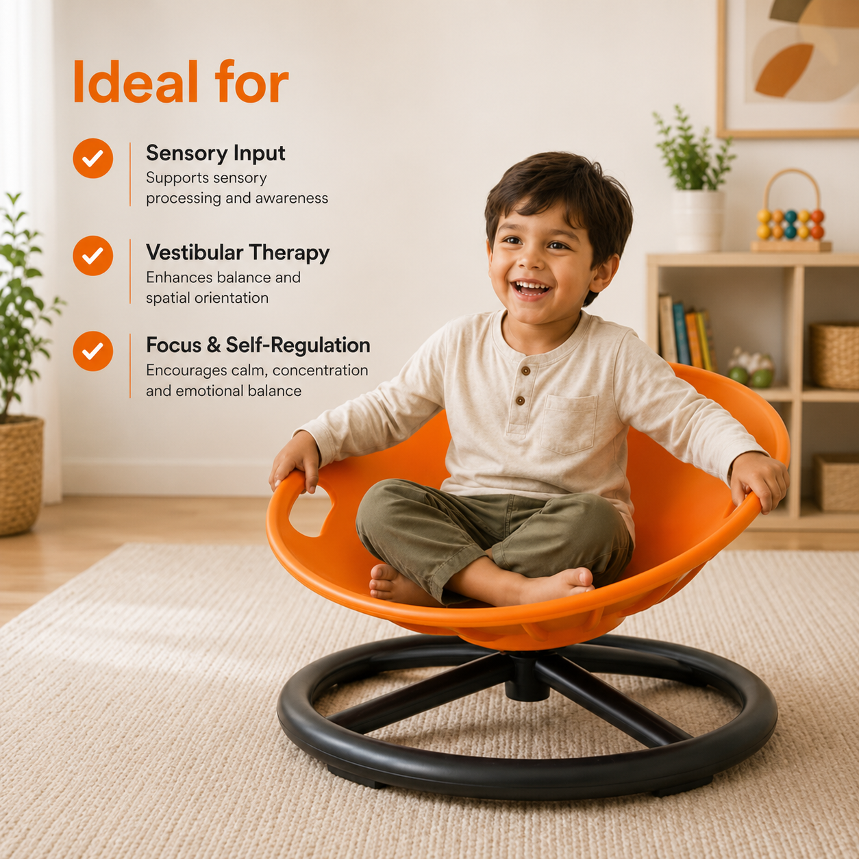 Orby™ Calm Spin Chair.