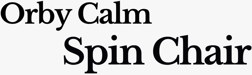 Orby Calm Spin Chair